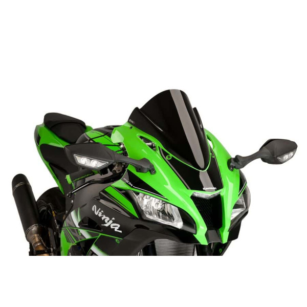 Puig Puig racing screen | black (opaque) | kawasaki zx10-r 2016>2020